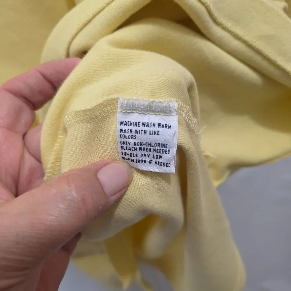 Polo Ralph Lauren Polo Shirt Mens Yellow Cotton XXL Prep Classic Fit Golf Casual